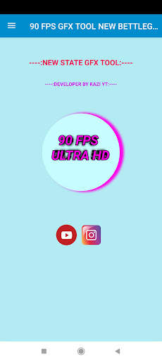 90 FPS GFX TOOL NEW BETTLEGROUND- ANDROID 11 WORK screenshot 2
