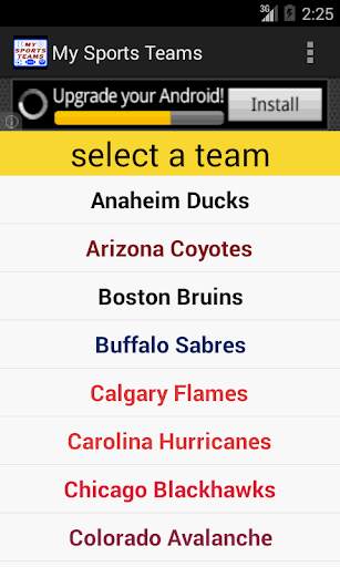My Sports Teams screenshot 7