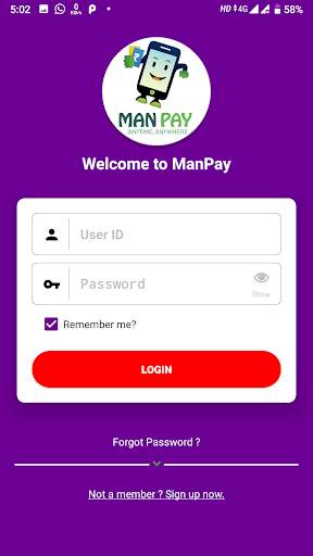 MANPAY screenshot 2