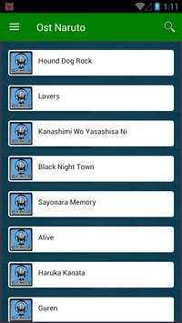 All Song OST NARUTO screenshot 1