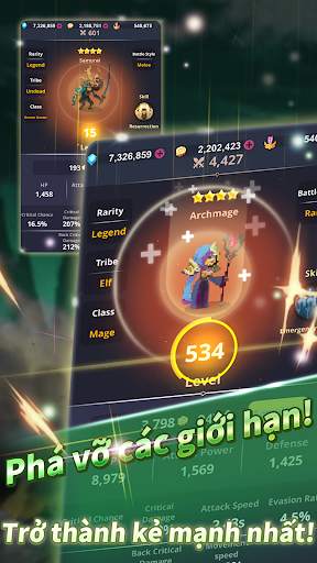 Merge Raid.io - Câu chuyện thầy gọi hồn screenshot 5