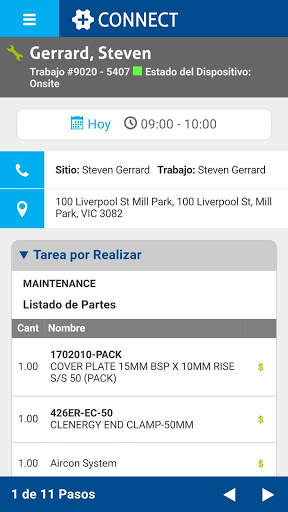 simPRO Connect screenshot 3