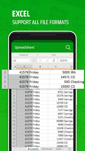 Docx Reader - Word, Docs, Xlsx, PPT, PDF, TXT screenshot 4
