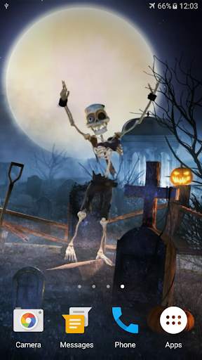 Halloween 3D Live Wallpaper screenshot 2