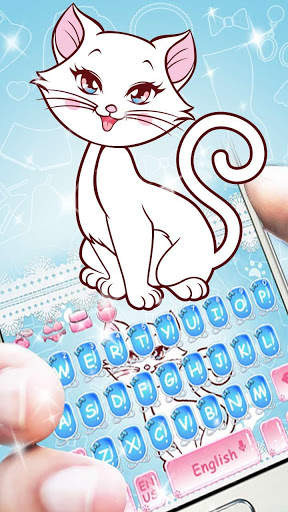 Cute Kitty Keyboard स्क्रीनशॉट 2