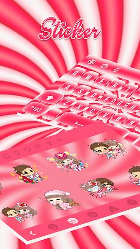 Sweet Pink Keyboard screenshot 5