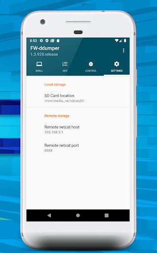 FW-ddumper Android Tool (Requires ROOT) screenshot 8