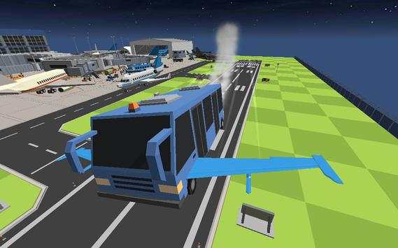 Airport Bus Flying Simulator screenshot 1