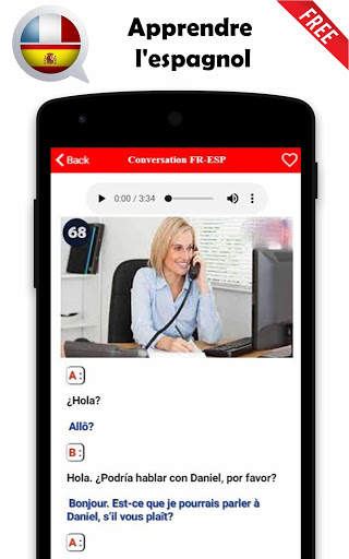 Apprendre l'espagnol parlé gratuit скриншот 7