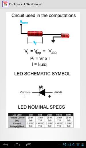 LED (Light Emitting Diode) скриншот 7