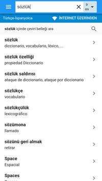 İspanyolca-Türkçe Sözlük screenshot 2