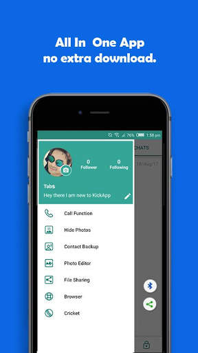 KickApp : World's First Super Application screenshot 3