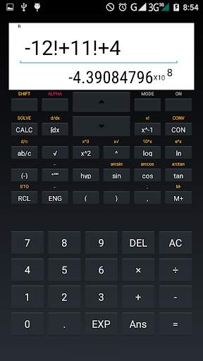 Scientific calculator fx-570MS screenshot 8