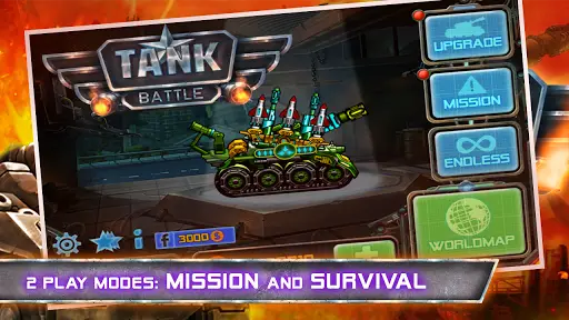 Tank Battle (Free, no ads) screenshot 3