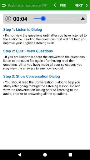 English Listening Lessons screenshot 3