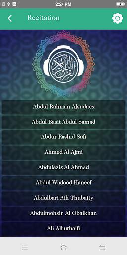Free Al Quran Mp3: 50 Reciters & Translation Audio screenshot 3