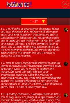 Tricks & Tips Pokemon Go screenshot 5