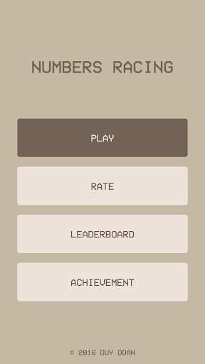 Numbers Racing screenshot 1