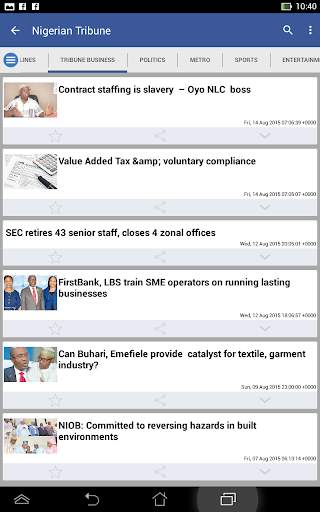 Nigeria News screenshot 7