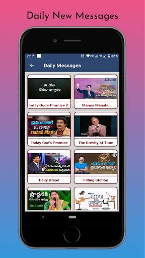 Telugu Bible screenshot 6