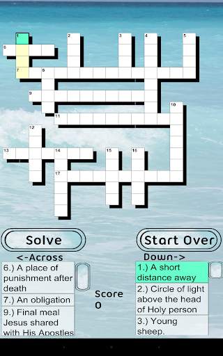 Bible Crossword FREE screenshot 14