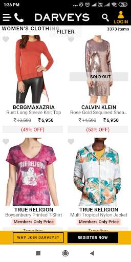 Darveys Luxury Shopping India screenshot 5