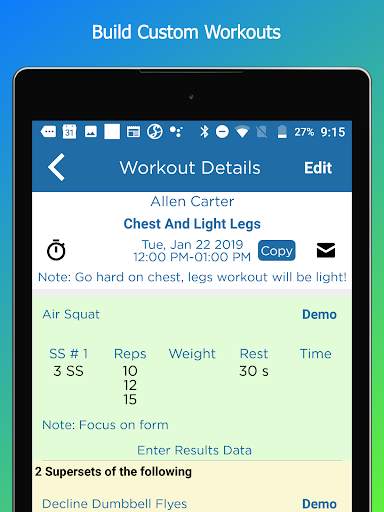 FitSW for Personal Trainers screenshot 21