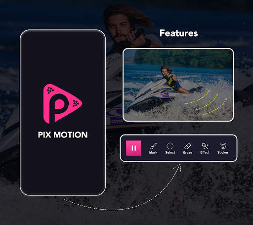 Pix Motion Loop Photo Animator screenshot 1