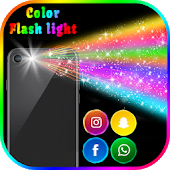 Color Flash Light Alert Calls &amp; SMS colors icon