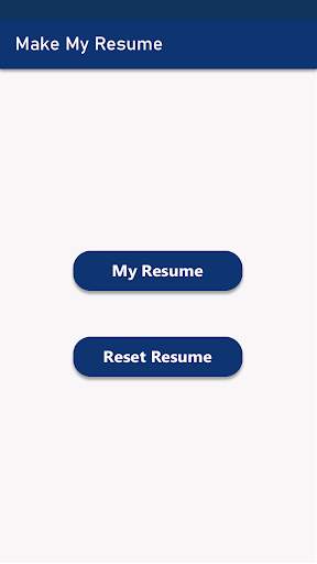 Make My Resume screenshot 3