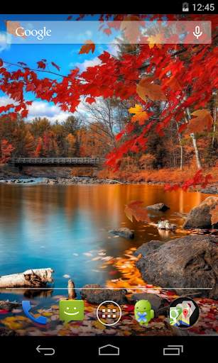 Autumn Live Wallpaper screenshot 2