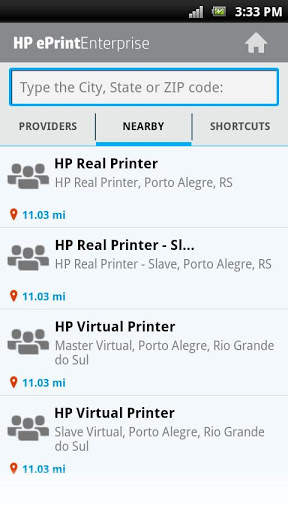 HP EPRINT ENTERPRISE (SERVICE) screenshot 8