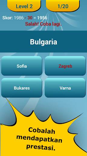 Country Capitals Quiz screenshot 4