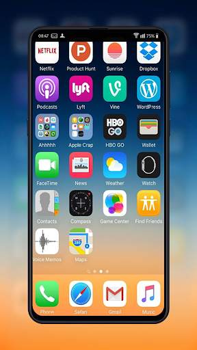Easy iOS Launcher 2021 screenshot 1