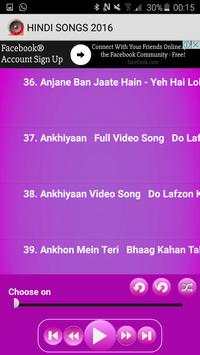 top 100 hindi songs 2016 MP3 screenshot 5