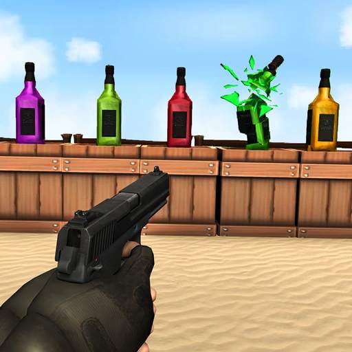 Knock Bottles Down Gun Games 1.2