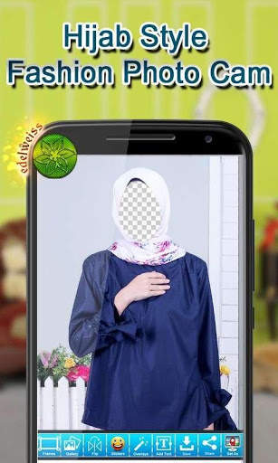 Hijab Style Fashion Photo Cam screenshot 3
