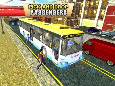 City Tour Bus Coach Driver 3D screenshot 9