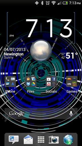 Tech Rings Live Wallpaper Free screenshot 5