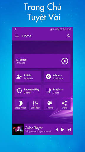 Máy nghe nhạc - Music Player screenshot 2