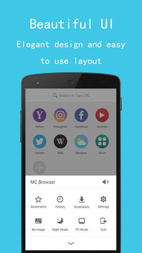 MC Browser - privacy and security browser screenshot 5