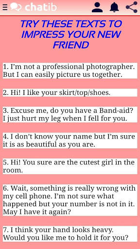 Chatib free chat app screenshot 5