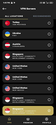 Singapore VPN - Fast VPN Proxy screenshot 3
