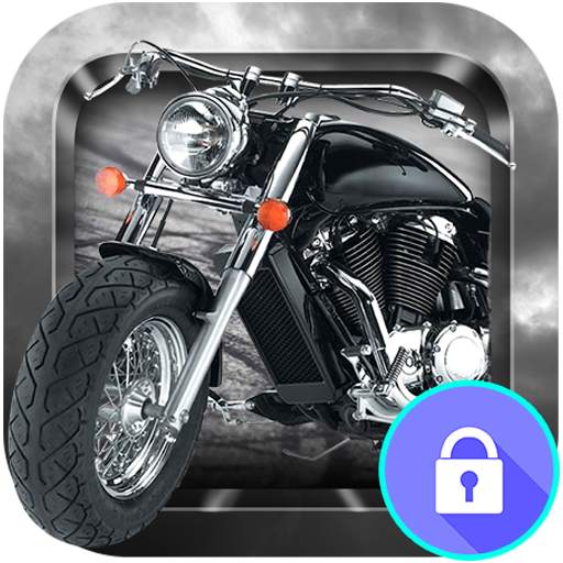 Motorbike Pattern Lock Screen 3.0