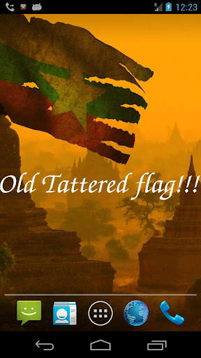 Myanmar Flag screenshot 5