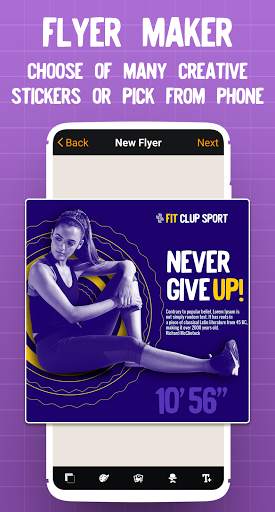 Flyer Maker - Graphic Design, Posters & Ads Maker screenshot 2