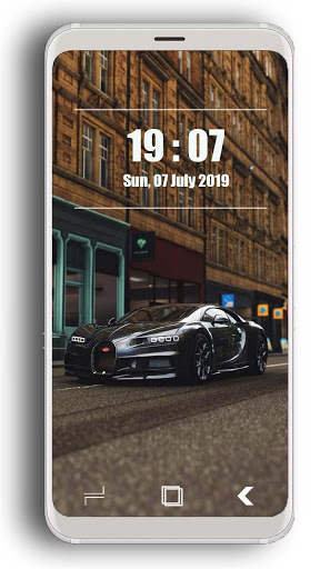 Car Wallpaper Bugatti Chiron screenshot 3