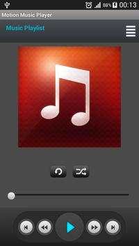 Motion Music Player screenshot 1