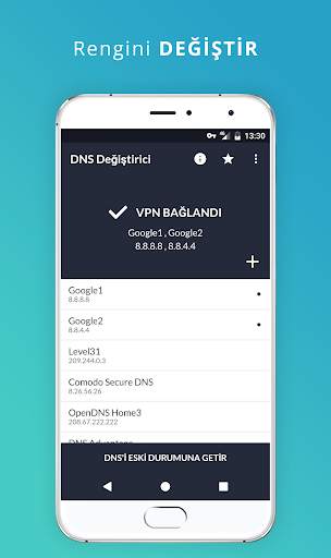 DNS Değiştirici (rootsuz) screenshot 4