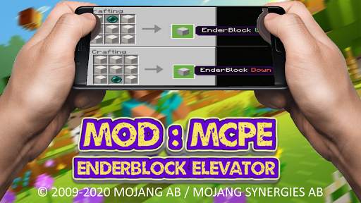 Mod : EnderBlock Elevator MCPE screenshot 5
